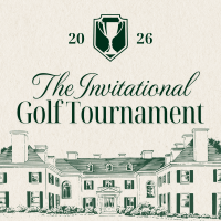 The Invitational Golf Tournament - logo
